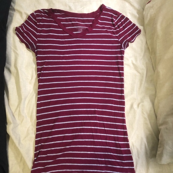 Bundle of 2 Striped V Neck Tees Ralph Lauren Polo Sport & Streetwear Society​ - Picture 8 of 10